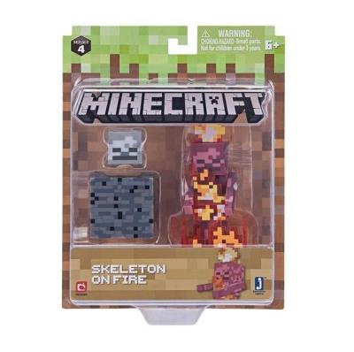 Opakowanie Minecraft Skeleton w ogniu