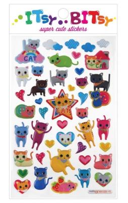 Opakowanie Mini naklejki Itsy bitsy Kotki