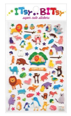 Opakowanie Mini naklejki Itsy bitsy Wesołe zoo