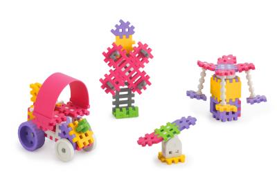 Opakowanie Mini Waffle 70 elementów Konstruktor Dziewczynka