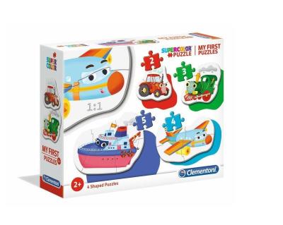 Opakowanie Moje pierwsze puzzle Means of transport