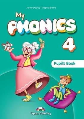 Okładka książki My phonics 4 PB + Digi material EXPRESS PUBLISHING