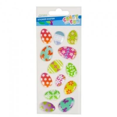 Opakowanie Naklejki wypukłe pisanki