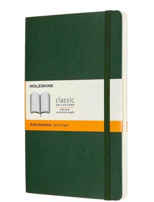 Opakowanie Notes 13x21 gładki myrtle green MOLESKINE