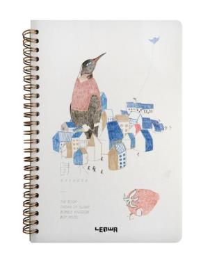 Opakowanie Notes A5/68K Pingwin w mieście