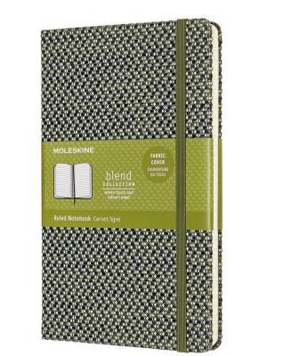 Opakowanie Notes Blend 19 13x21 tw. linie zielony MOLESKINE