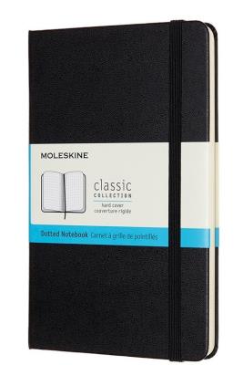Opakowanie Notes Classic 11,5x18 tw. kropki czarny MOLESKINE