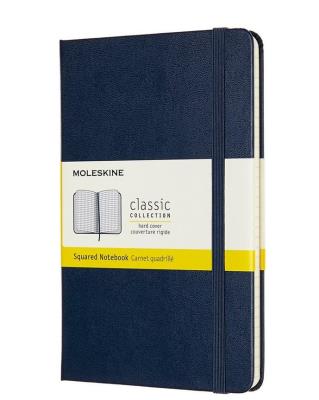 Opakowanie Notes Classic 11,5x18 tw. kratka sapphire blue