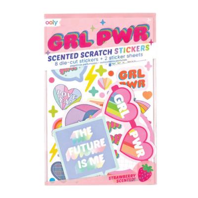 Opakowanie Pachnące naklejki - GRL PWR