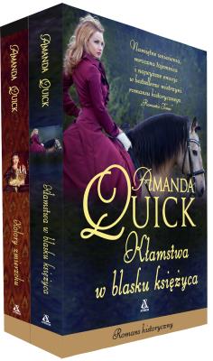 PAKIET KŁAMSTWA W BLASKU KSIĘŻYCA / KOLORY ZMIERZCHU. Autor: Quick Amanda. SmakLiter.pl Okładka książki PAKIET KŁAMSTWA W BLASKU KSIĘŻYCA / KOLORY ZMIERZCHU