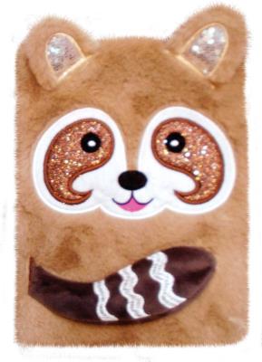 Pamiętnik pluszowy 148x210 Szop. Wydawca: Starpak. SmakLiter.pl Opakowanie Pamiętnik pluszowy 148x210 Szop