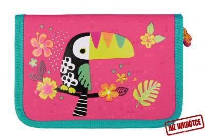 Opakowanie Piórnik dwuklapkowy bez wyposażenia Bambino- Tukan