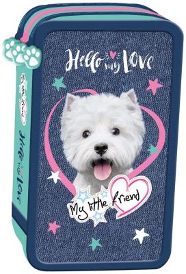 Opakowanie Piórnik potrójny z wypos My Little Friend Pies