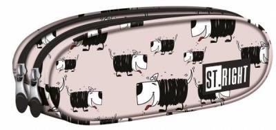 Opakowanie Piórnik saszetka dwukomorowa Pieski