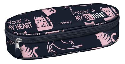 Opakowanie Piórnik saszetka usztywniona Kotki