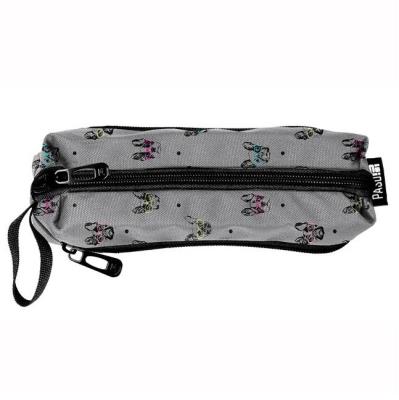 Opakowanie Piórnik trzykomorowy Pieski szary