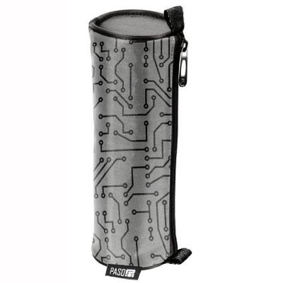 Opakowanie Piórnik tuba szaro-czarny