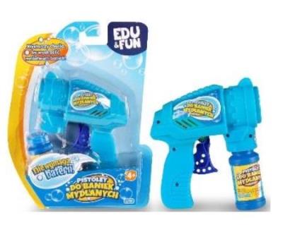 Opakowanie Pistolet do baniek mydlanych Edu&Fun