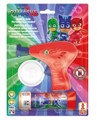 Opakowanie Pistolet do robienia baniek mydlanych PJ Masks