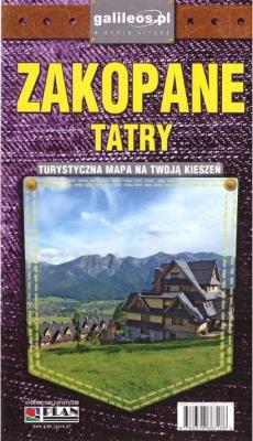 Okładka książki Plan kieszonkowy - Zakopane, Tatry