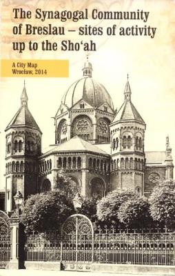 Okładka książki Plan miasta - Wrocław Judaiki w.angielska