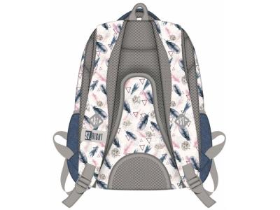 Opakowanie Plecak 2-komorowy Piórka Boho