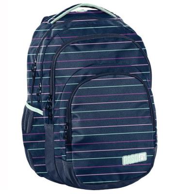 Opakowanie Plecak młodzieżowy granatowy w paski