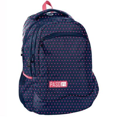 Opakowanie Plecak młodzieżowy granatowy w serca