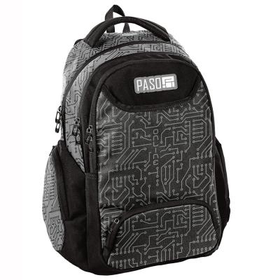 Opakowanie Plecak młodzieżowy szaro-czarny