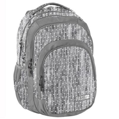 Opakowanie Plecak młodzieżowy szary w serca