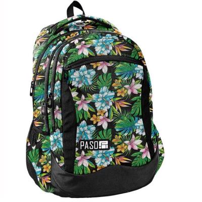 Opakowanie Plecak młodzieżowy w kolorowe kwiaty
