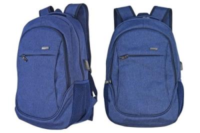 Opakowanie PLECAK MŁODZIEŻOWY Z USB - GRANATOWY/Basic