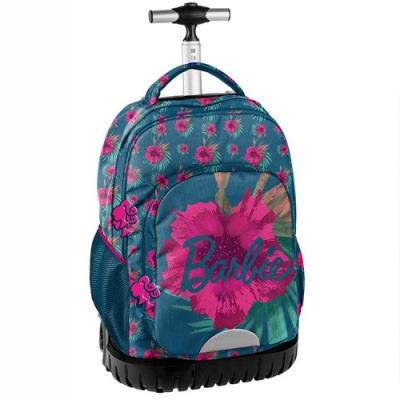 Opakowanie Plecak na kółkach Barbie w kwiaty