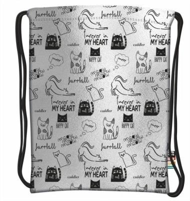 Opakowanie Plecak na sznurkach Silver Cats