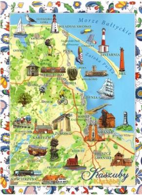 Opakowanie Pocztówka duża - Kaszuby