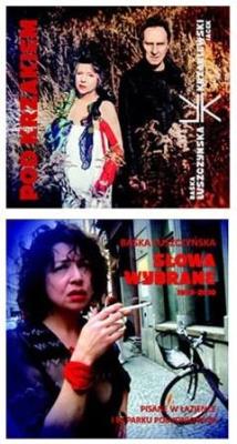 Pod krzakiem (CD) + tomik Słowa Wybrane 1979-2010. Autor: Barbara Łuszczyńska, Jacek Krzaklewski. SmakLiter.pl Okładka książki Pod krzakiem (CD) + tomik Słowa Wybrane 1979-2010