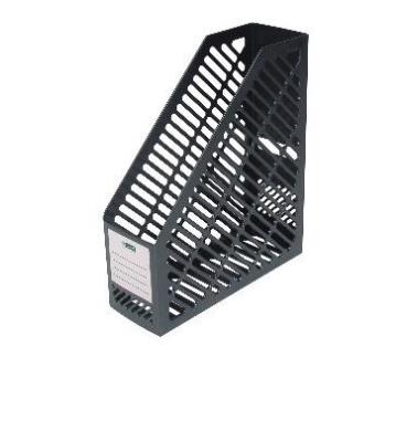 Opakowanie Pojemnik na czasopisma A4 czarny D.RECT