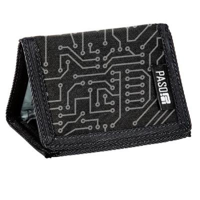 Opakowanie Portfel szaro-czarny