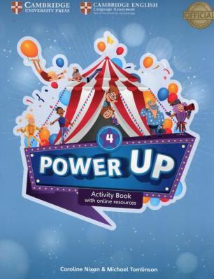 Power Up Level 4 Activity Book with Online Resources and Home Booklet. Autor: Nixon Caroline, Tomlinson Michael. SmakLiter.pl Okładka książki Power Up Level 4 Activity Book with Online Resources and Home Booklet