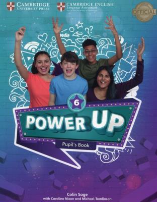 Power Up Level 6 Pupil's Book. Autor: Sage Colin, Nixon Caroline, Tomlinson Michael. SmakLiter.pl Okładka książki Power Up Level 6 Pupil's Book