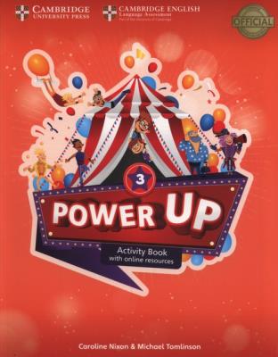Power Up  3 Activity Book with Online Resources and Home Booklet. Autor: Nixon Caroline, Tomlinson Michael. SmakLiter.pl Okładka książki Power Up  3 Activity Book with Online Resources and Home Booklet
