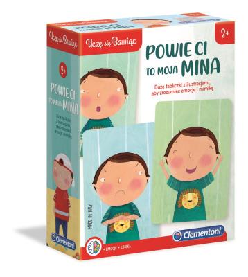 Powie Ci to moja mina. Wydawca: Clementoni. SmakLiter.pl Opakowanie Powie Ci to moja mina