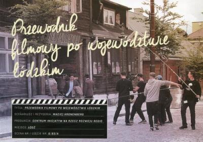 Okładka książki Przewodnik filmowy po województwie łódzkim