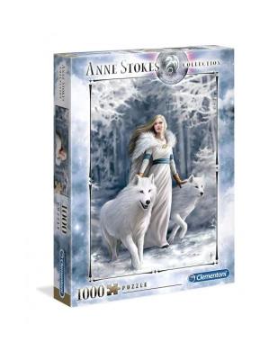 Opakowanie Puzzle 1000 Anne Stokes Collection Winter Guardian