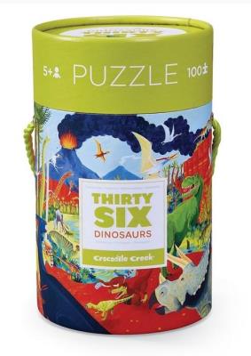 Opakowanie Puzzle 100 - Dinozaury