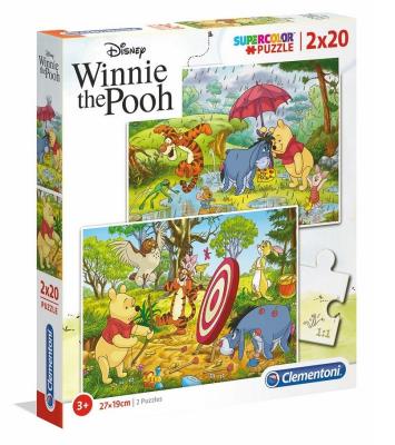 Opakowanie Puzzle 2x20 Kubuś Puchatek