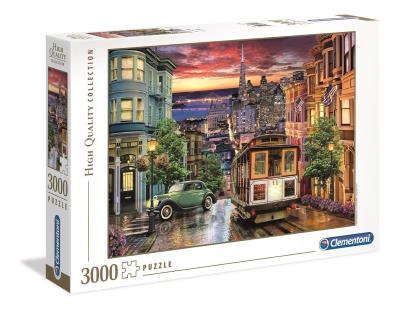Puzzle 3000 High Quality Collection San Francisco. Wydawca: Clementoni. SmakLiter.pl Opakowanie Puzzle 3000 High Quality Collection San Francisco