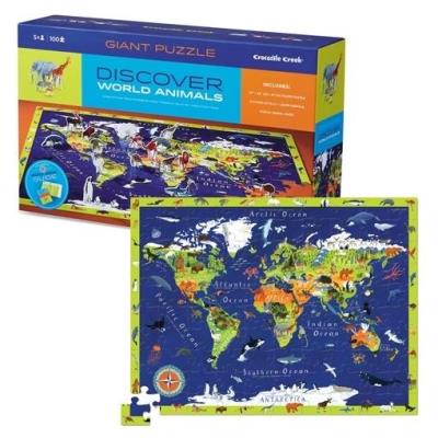 Opakowanie Puzzle odkrywcy - Świat