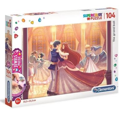 Opakowanie Puzzle Supercolor 104 z ozdobami The Grand Ball