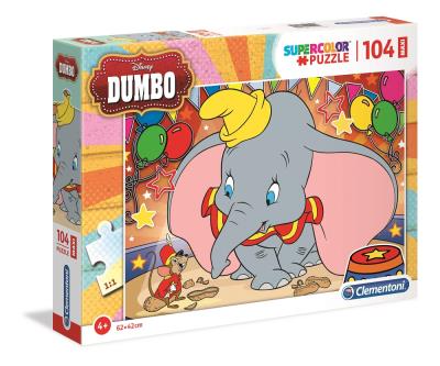 Opakowanie Puzzle Supercolor Maxi Dumbo 104